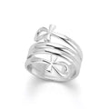 Double Coiled Geometric Ring