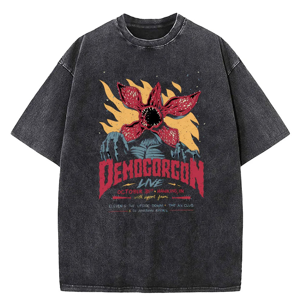 Demogorgon Vintage Washed Graphic Tee