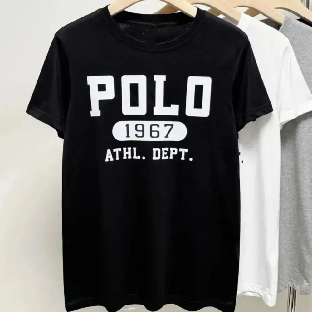 Polo Logo Short Sleeve Top