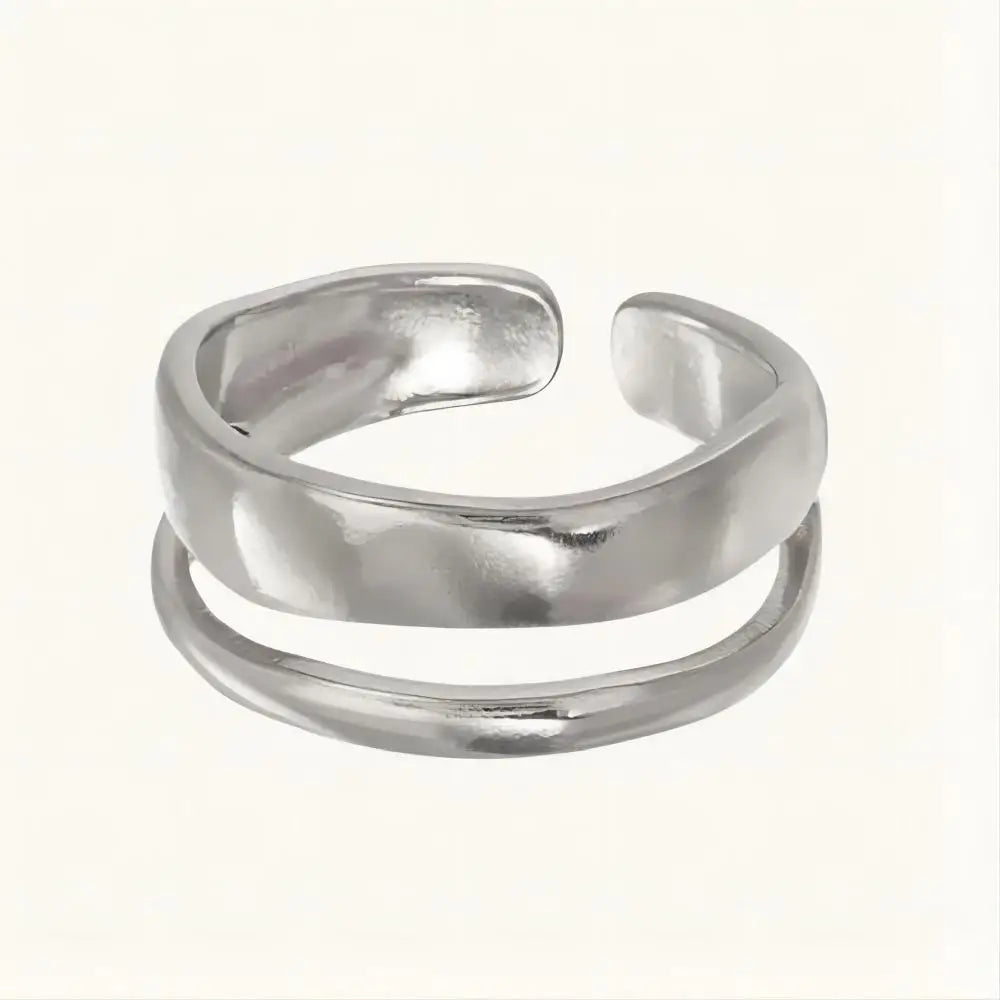 Stackable Ripple Rings