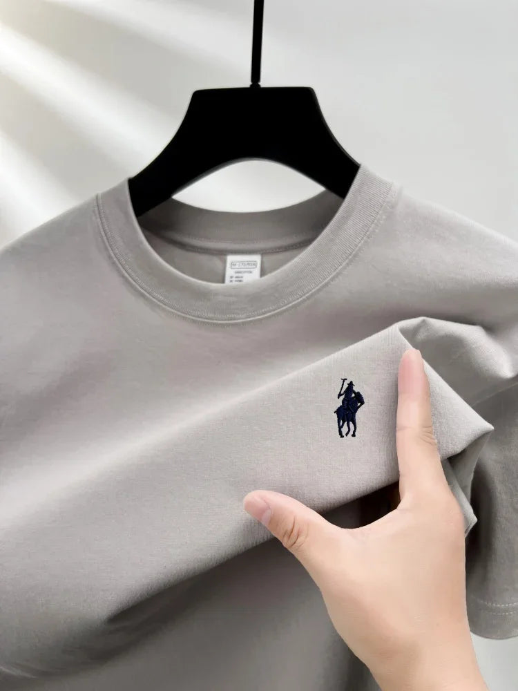Pony Embroidery Cotton Tee