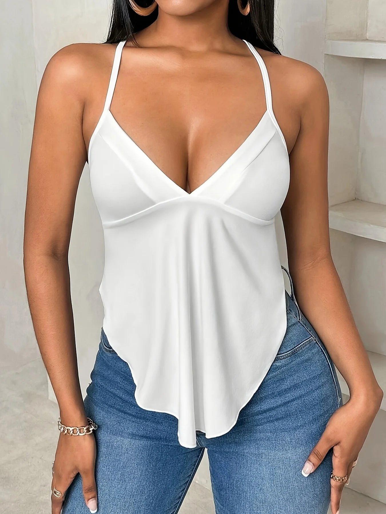 Oversized Woven Vest
