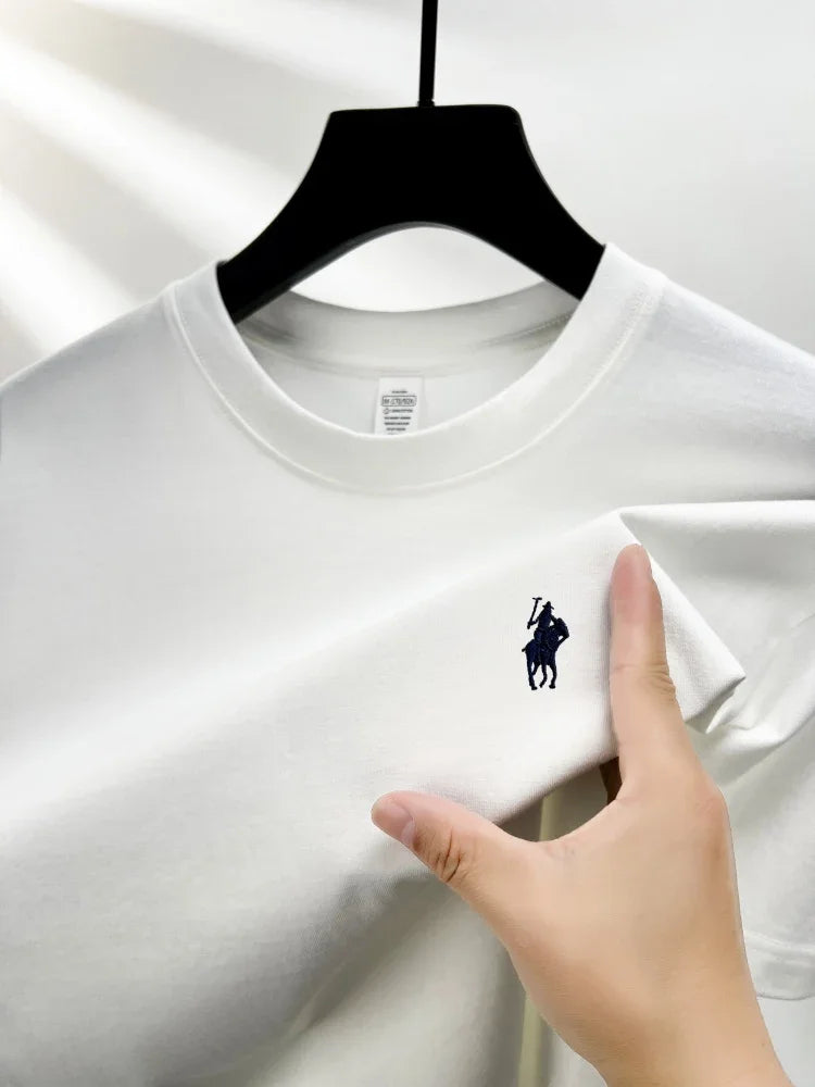 Pony Embroidery Cotton Tee