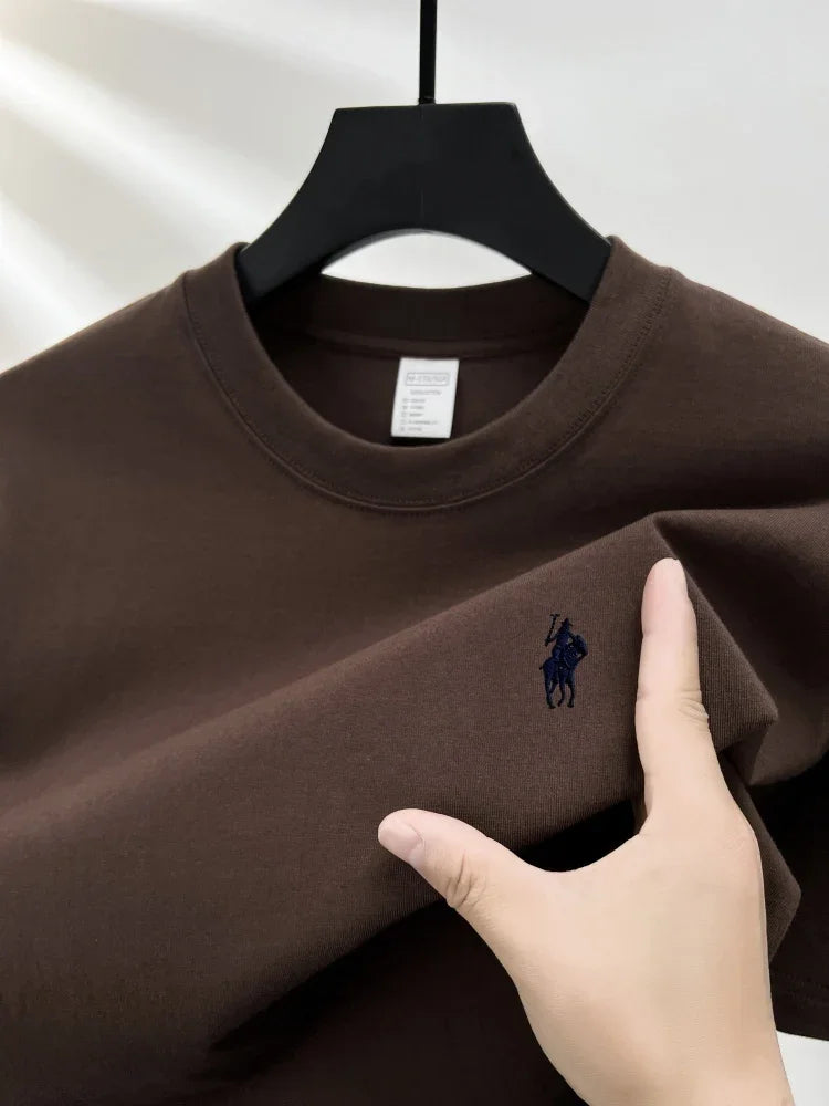 Pony Embroidery Cotton Tee