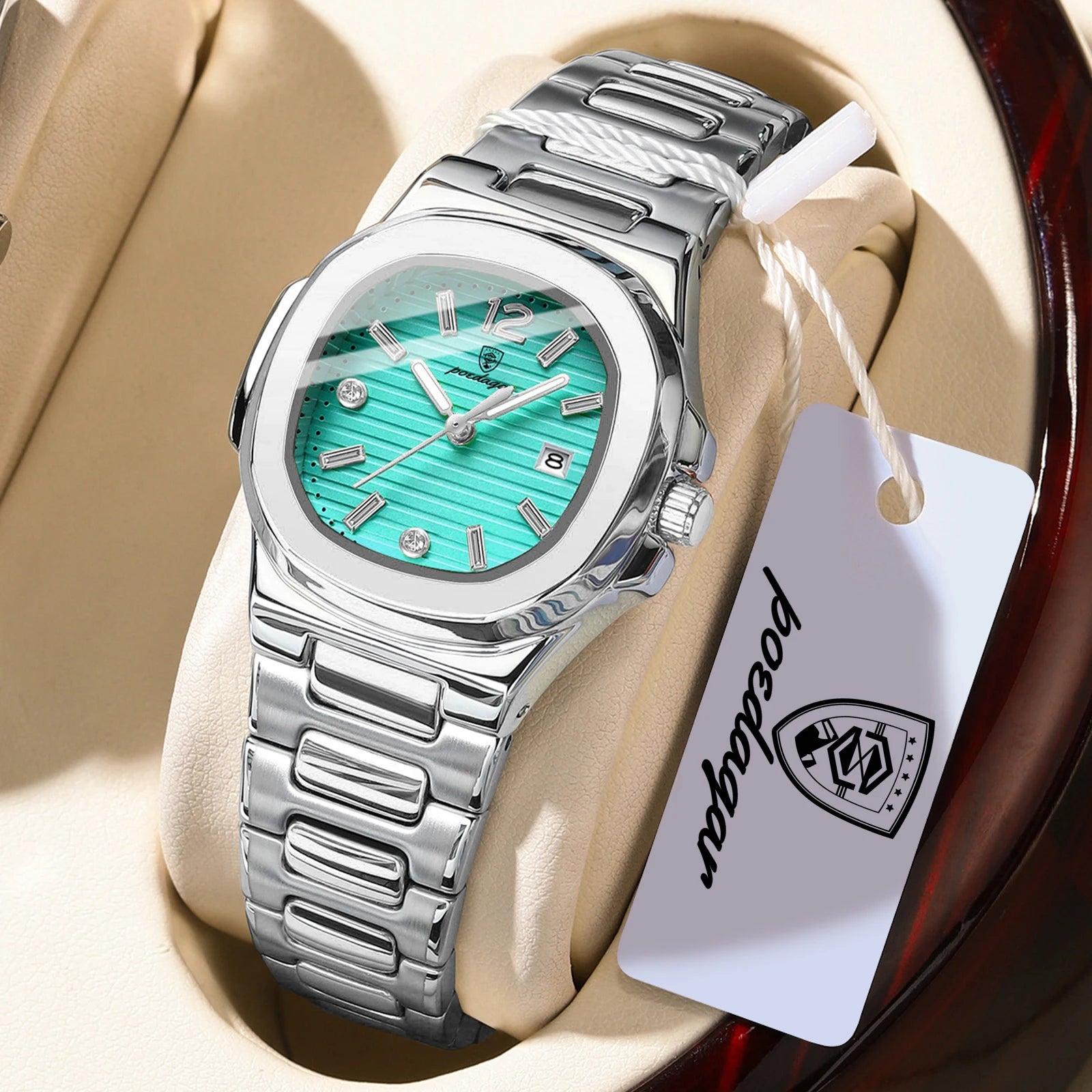 Luminous Square Quartz Watch