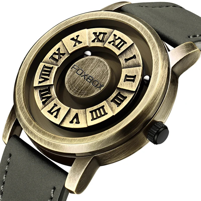 Magnetic Iron Ball Quartz Watch