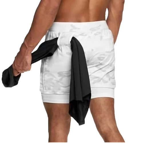 2-in-1 Quick Dry Sport Shorts