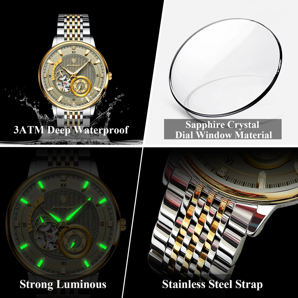Tourbillon Automatic Luxury Watch