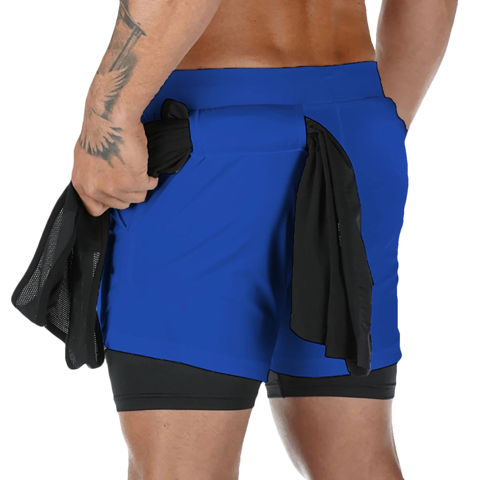 2-in-1 Quick Dry Sport Shorts