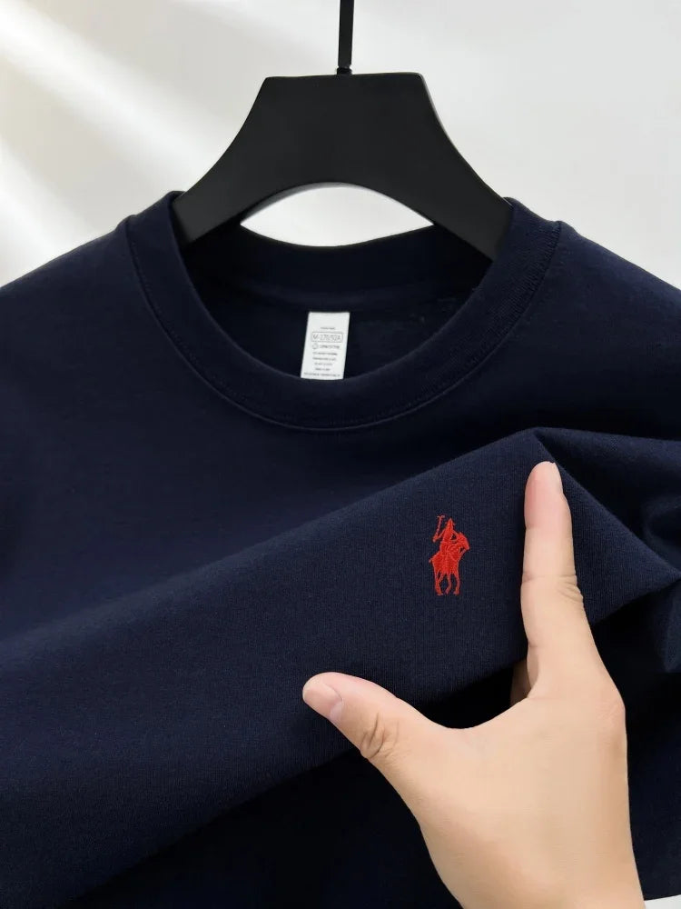 Pony Embroidery Cotton Tee