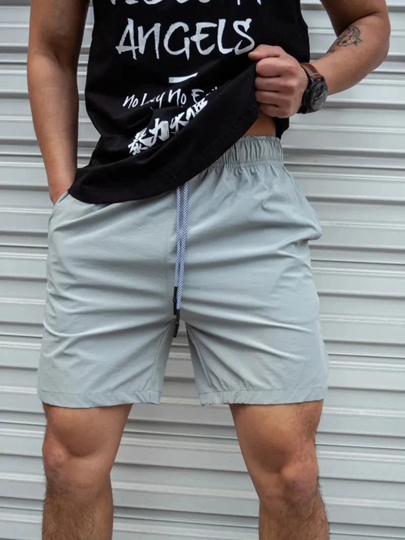 Men's Drawstring Gym Shorts