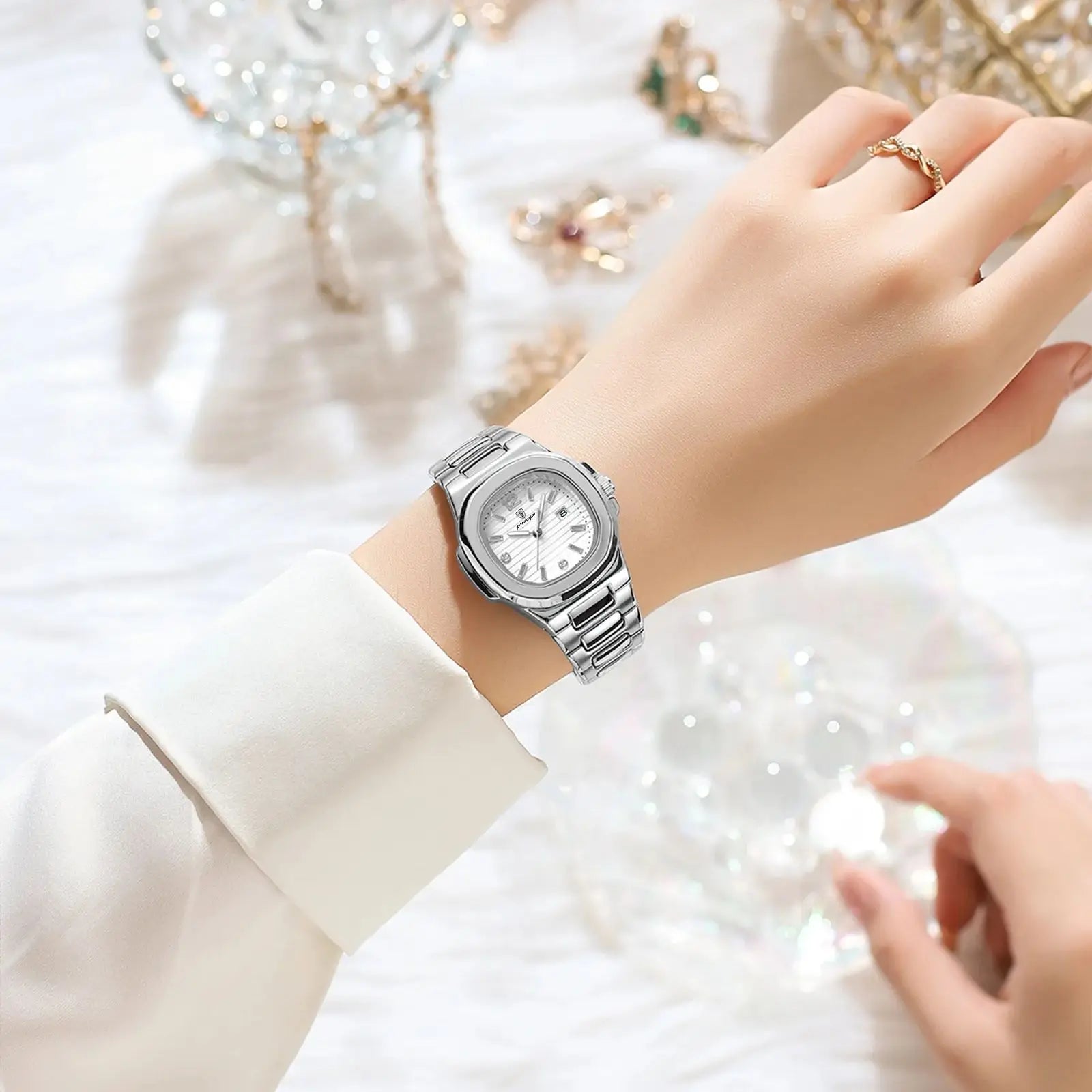 Luminous Square Quartz Watch
