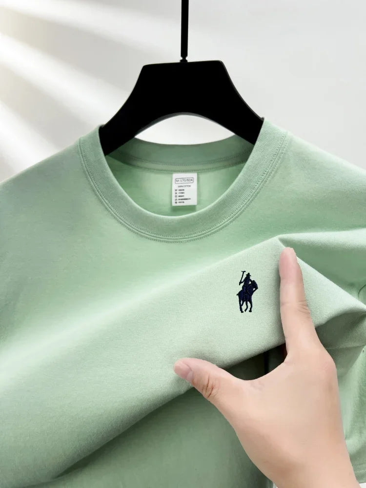 Pony Embroidery Cotton Tee