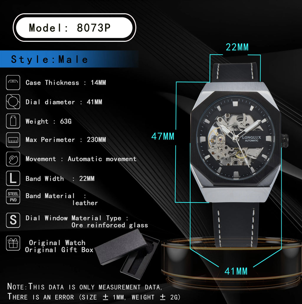Skeleton Mechanical Watch