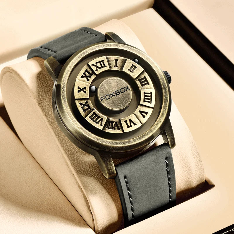 Magnetic Iron Ball Quartz Watch