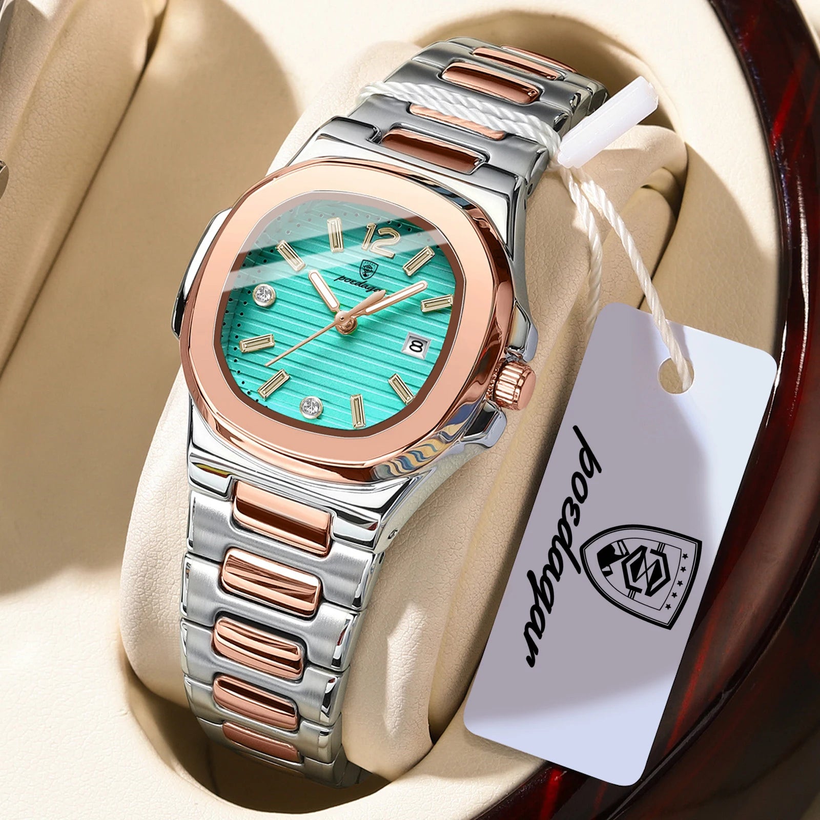 Luminous Square Quartz Watch