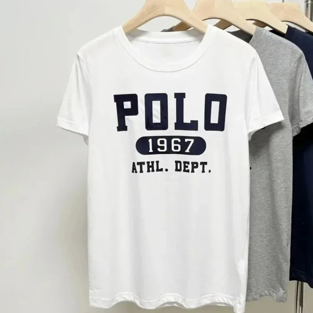 Polo Logo Short Sleeve Top