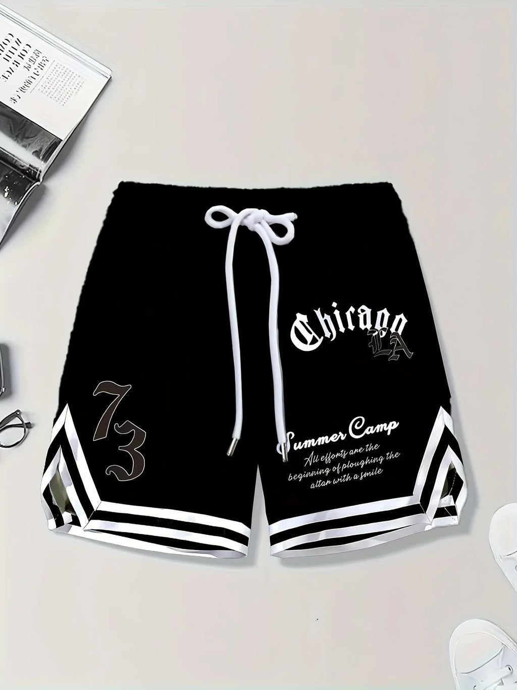 3D Printed Casual Men's Shorts