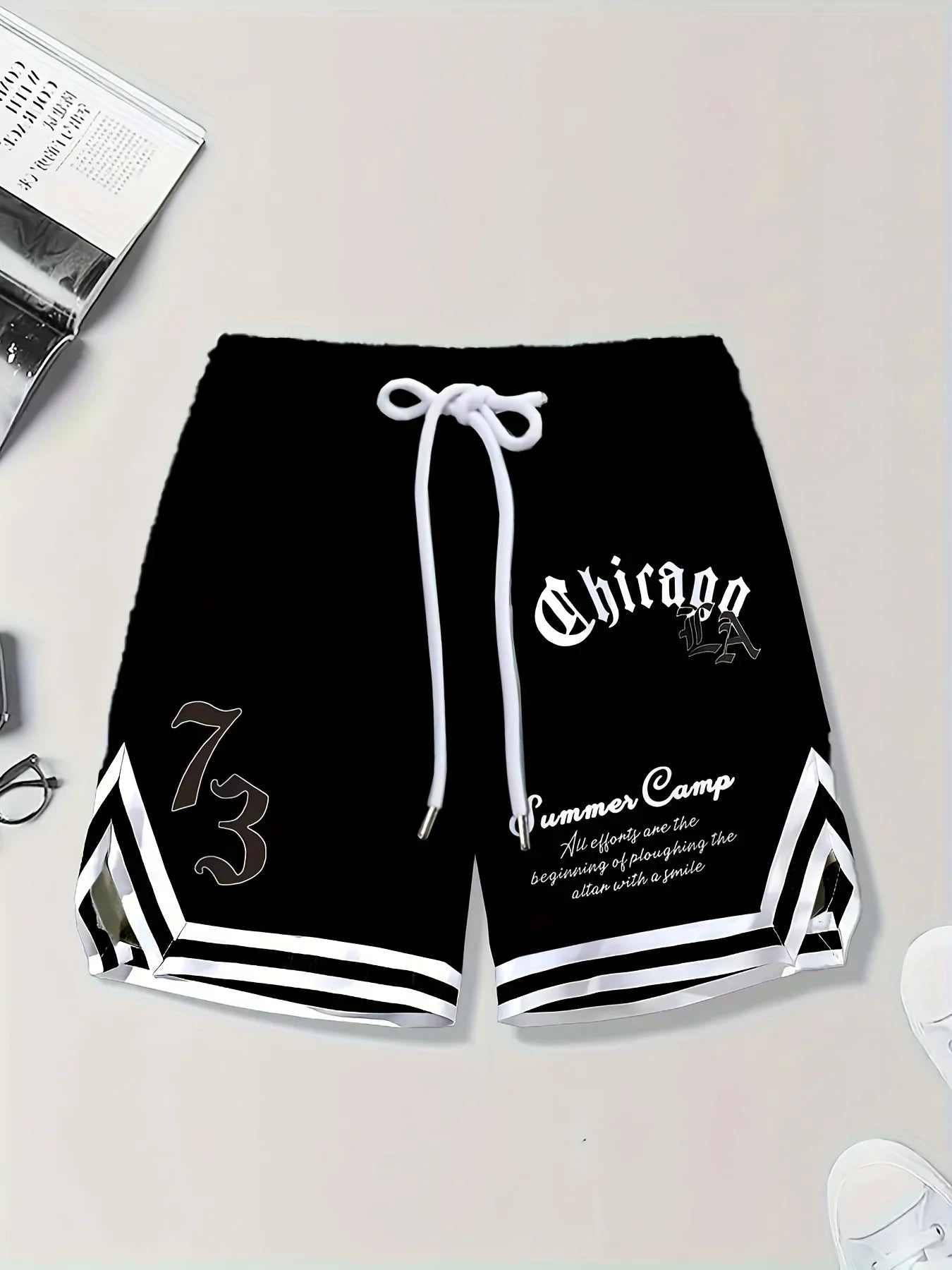 3D Printed Casual Men's Shorts