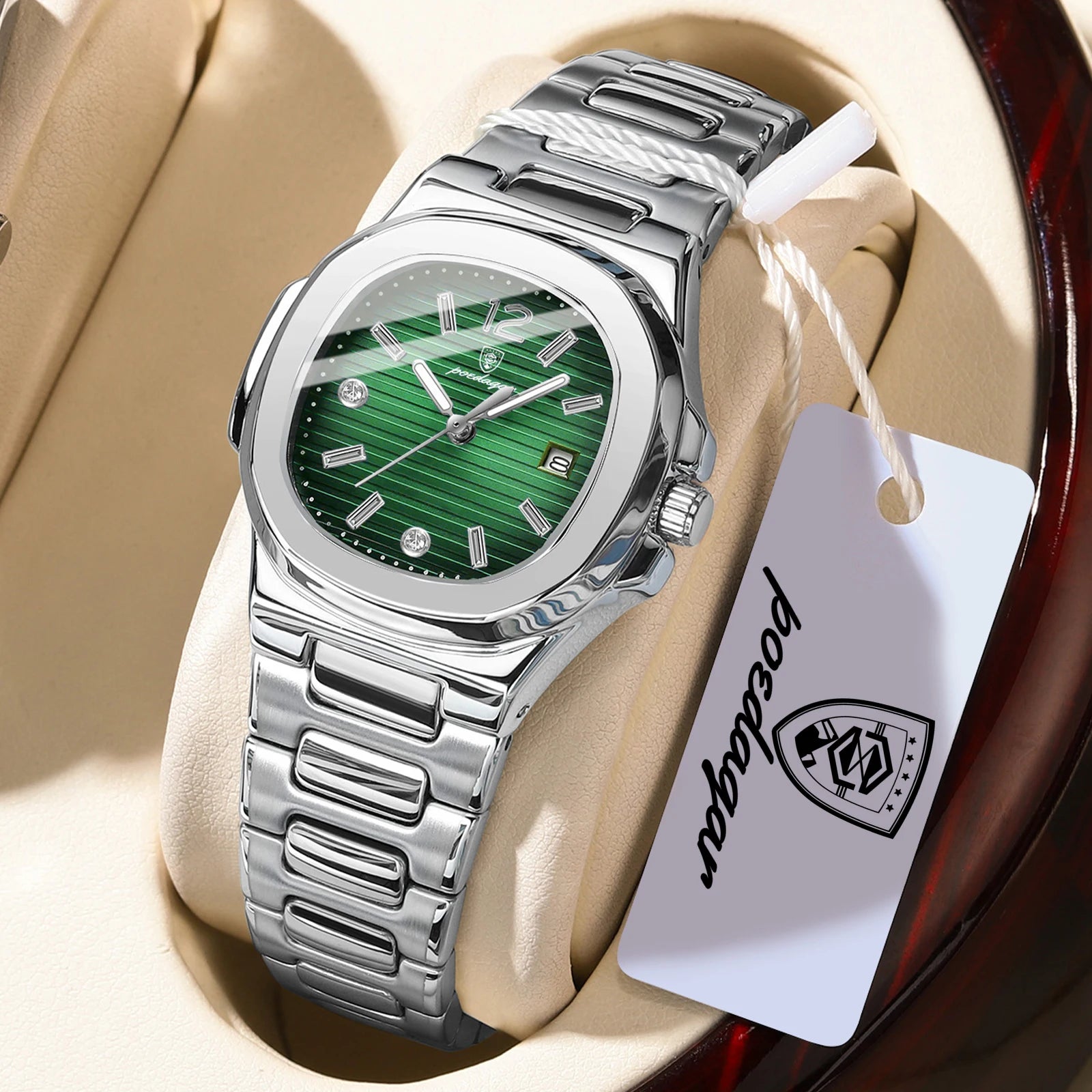 Luminous Square Quartz Watch