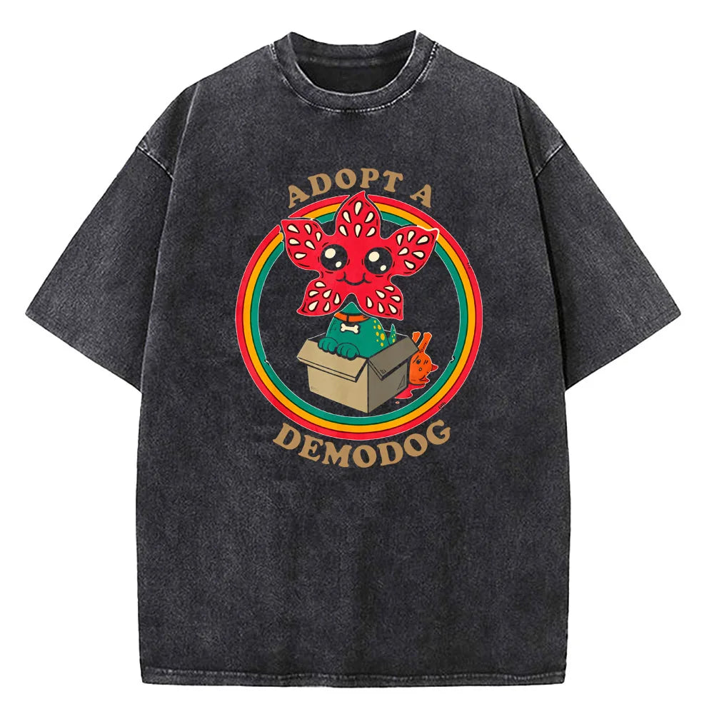 Demogorgon Vintage Washed Graphic Tee