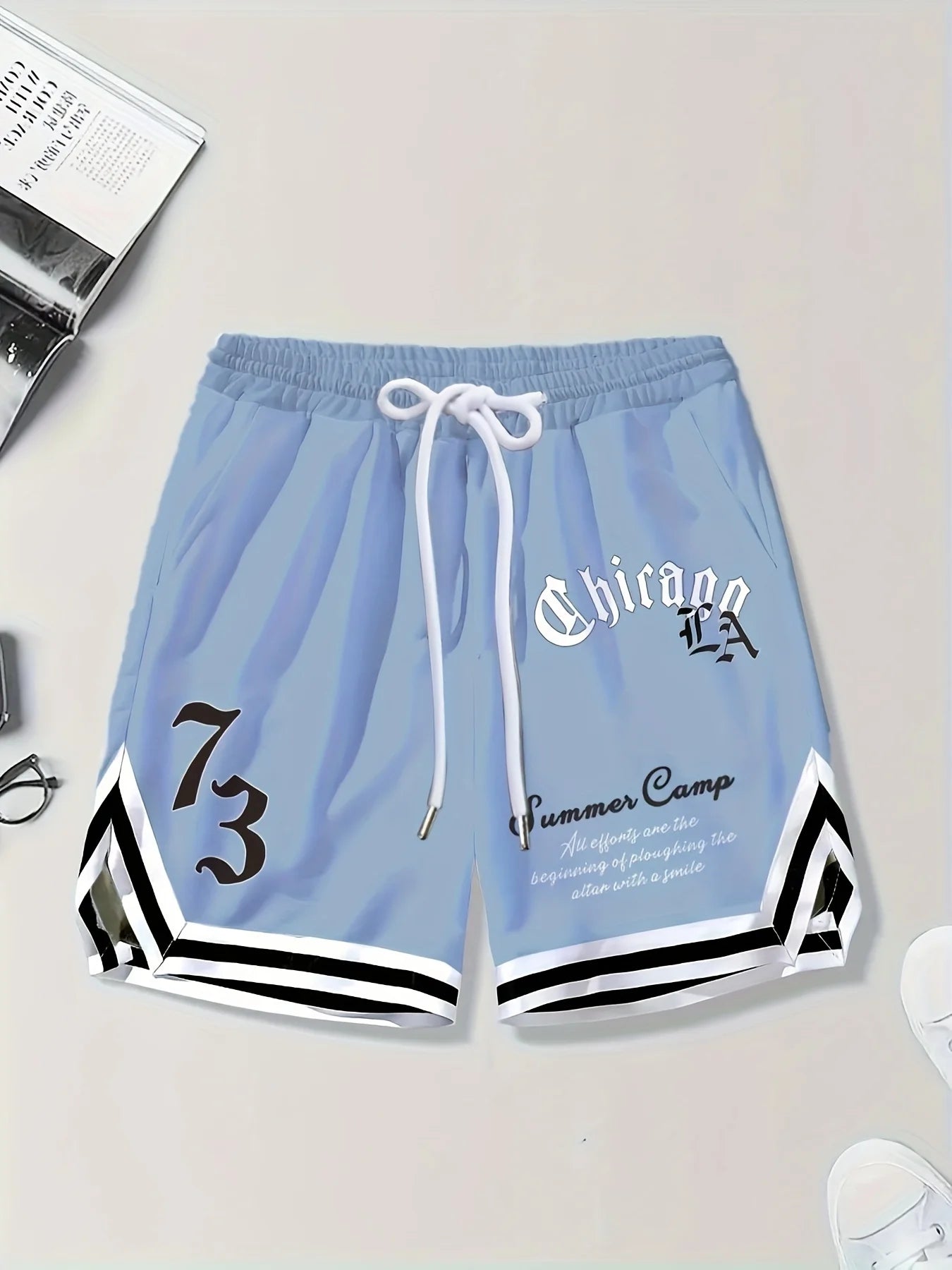 3D Printed Casual Men's Shorts