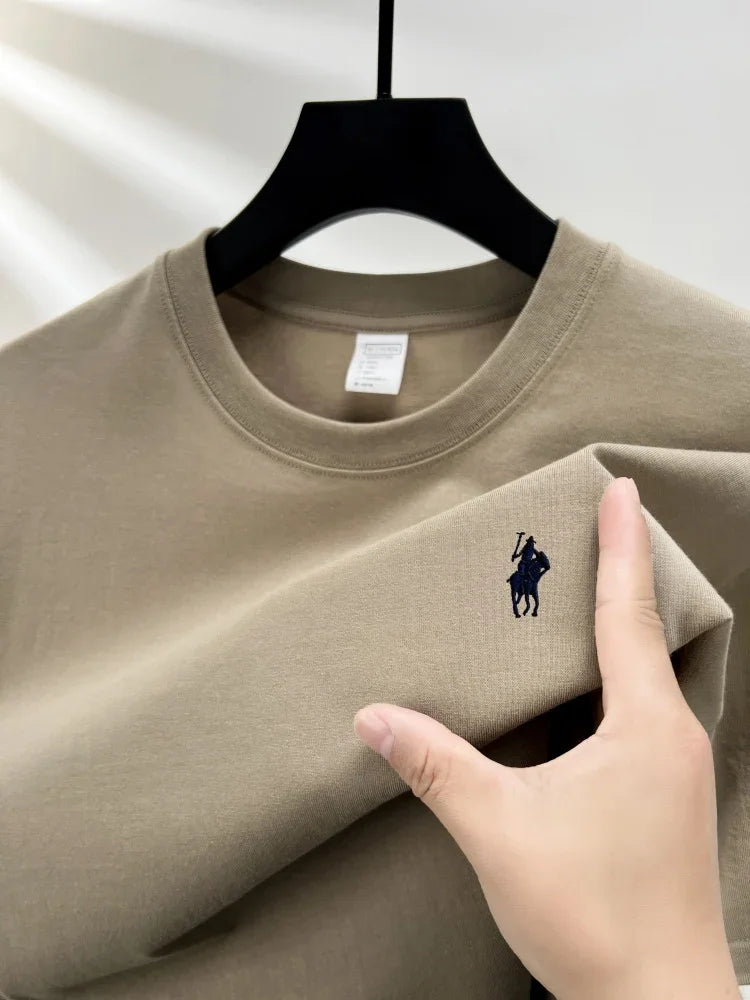 Pony Embroidery Cotton Tee