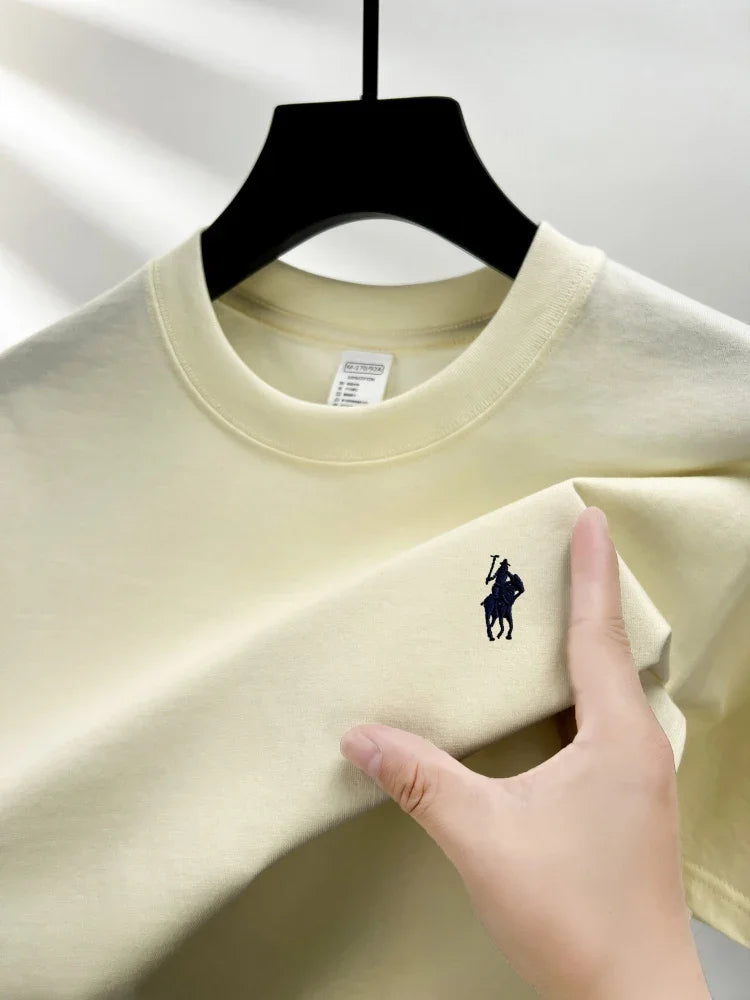 Pony Embroidery Cotton Tee