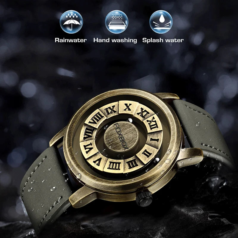 Magnetic Iron Ball Quartz Watch