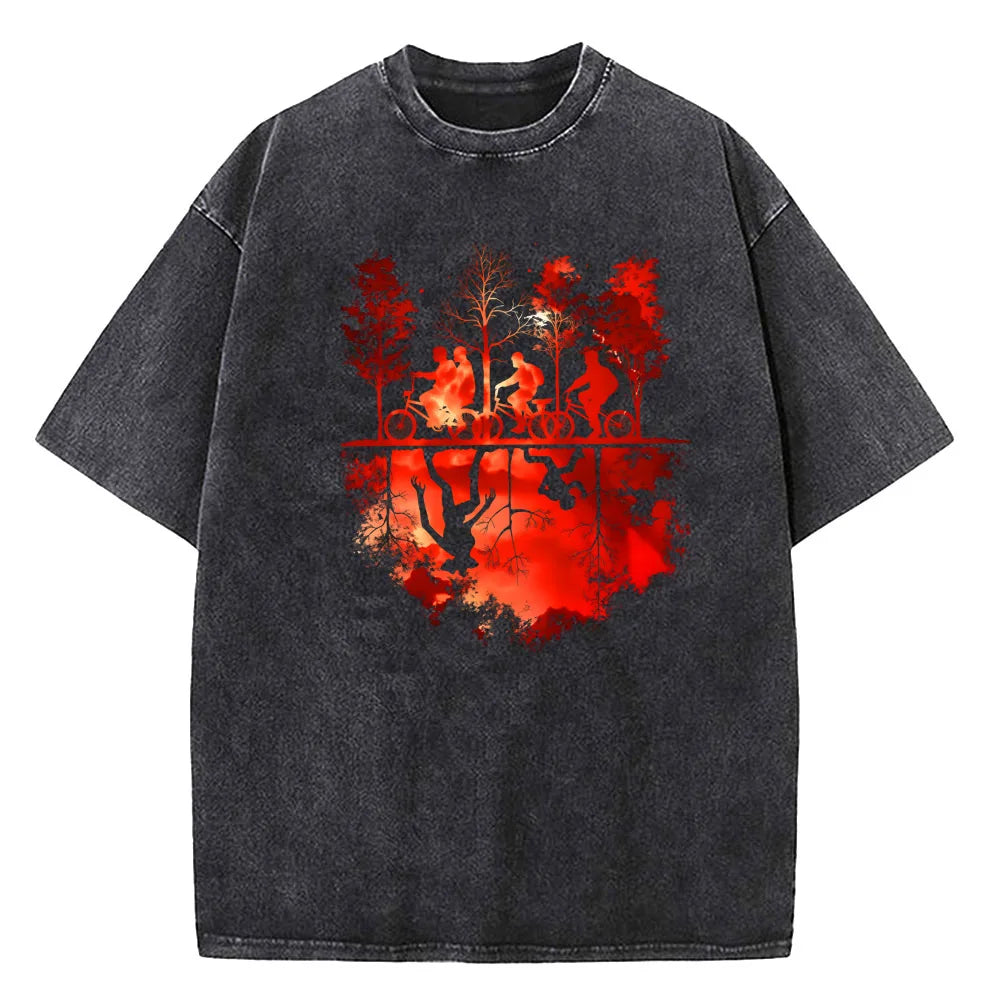 Demogorgon Vintage Washed Graphic Tee
