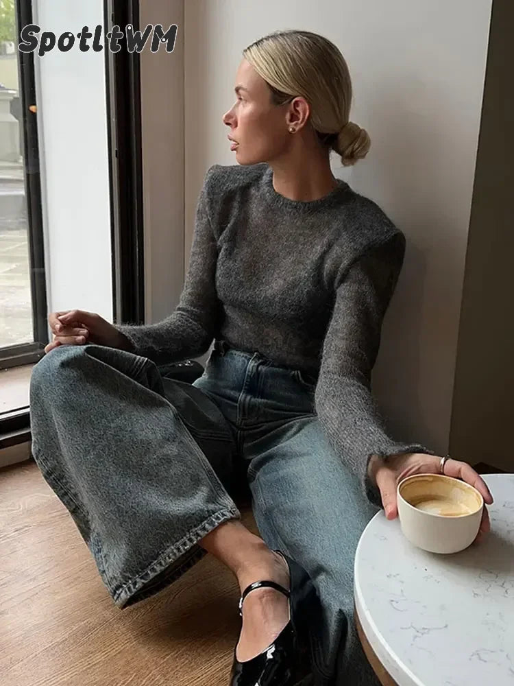 Slim Knit Bodycon Pullover