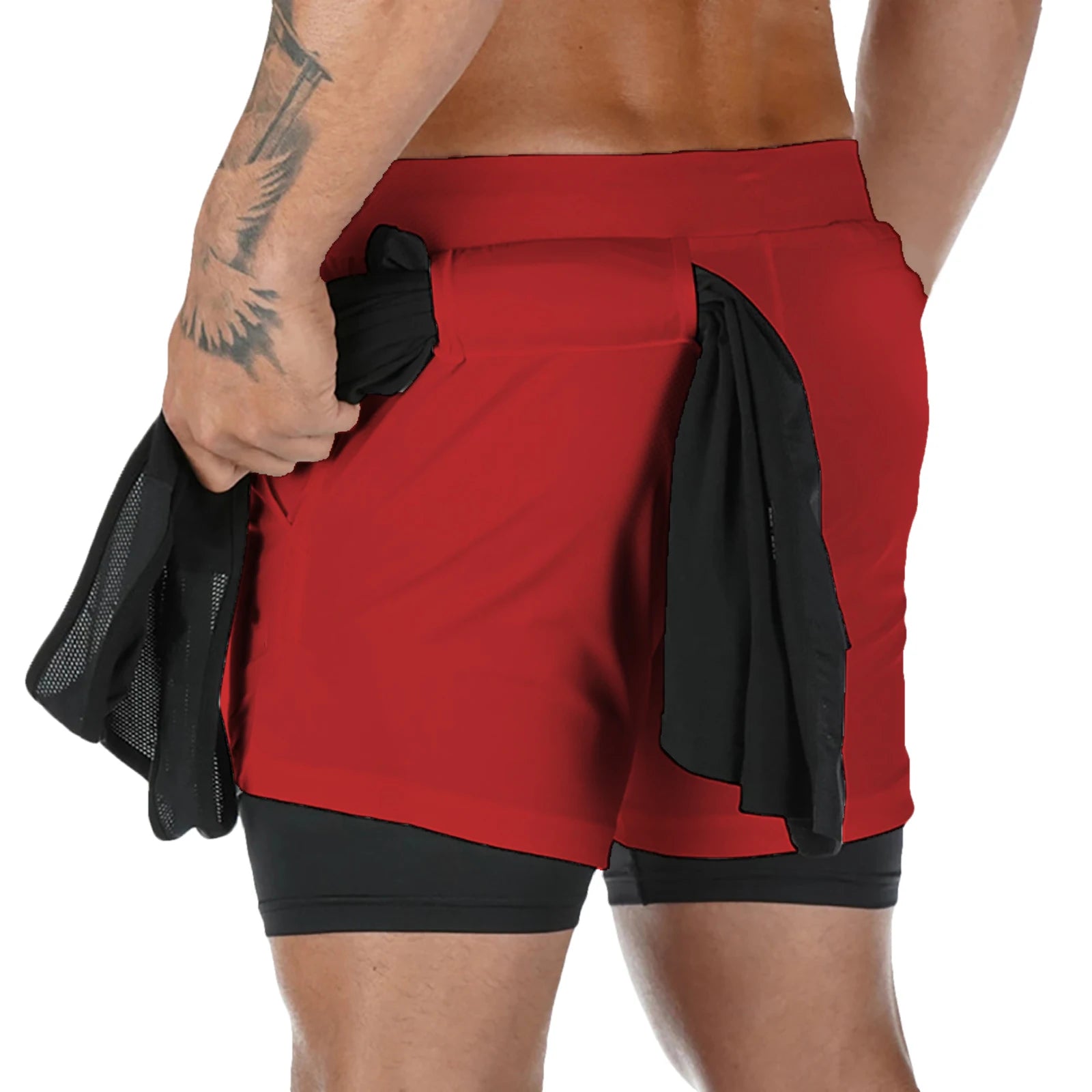 2-in-1 Quick Dry Sport Shorts
