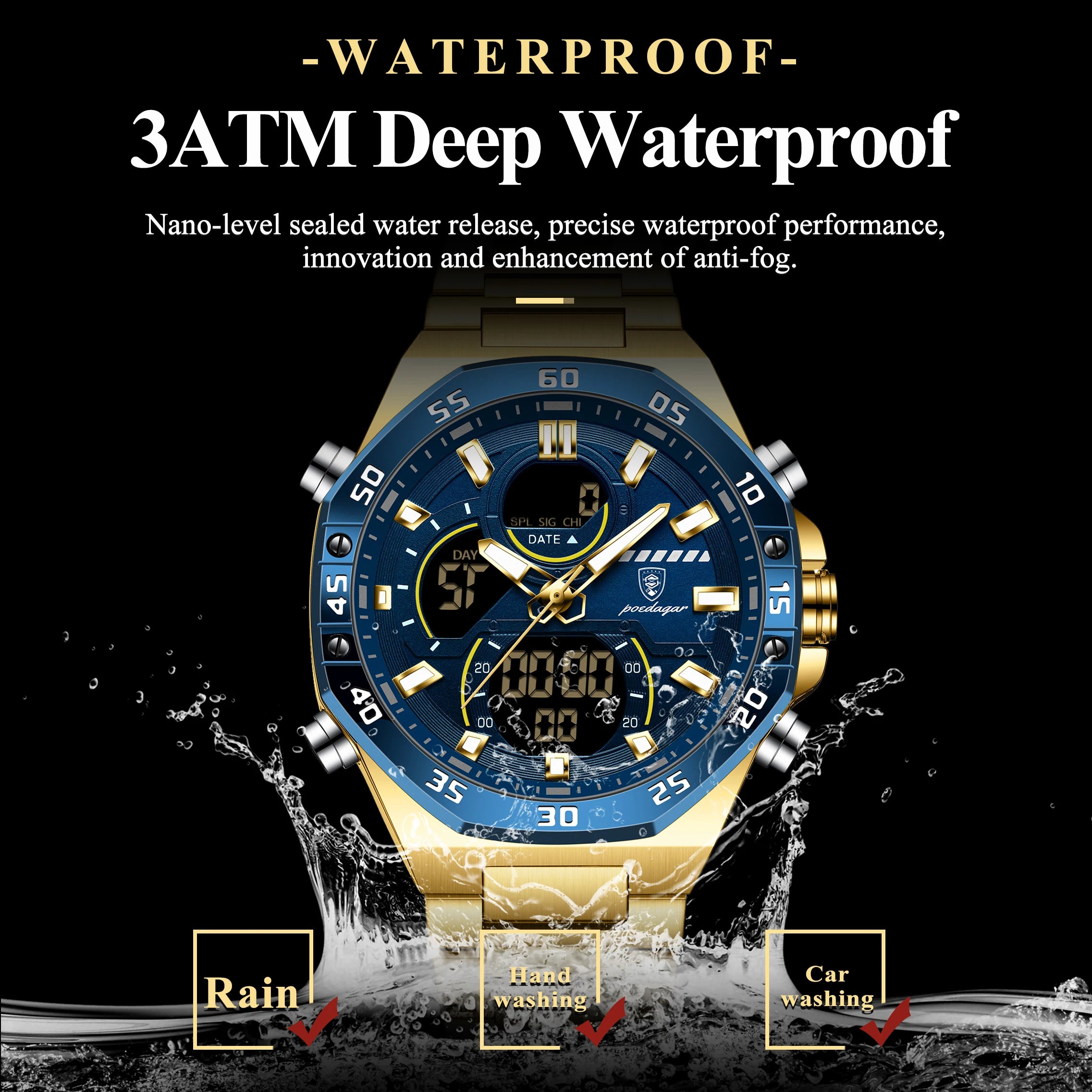 Military Digital Quartz Watch