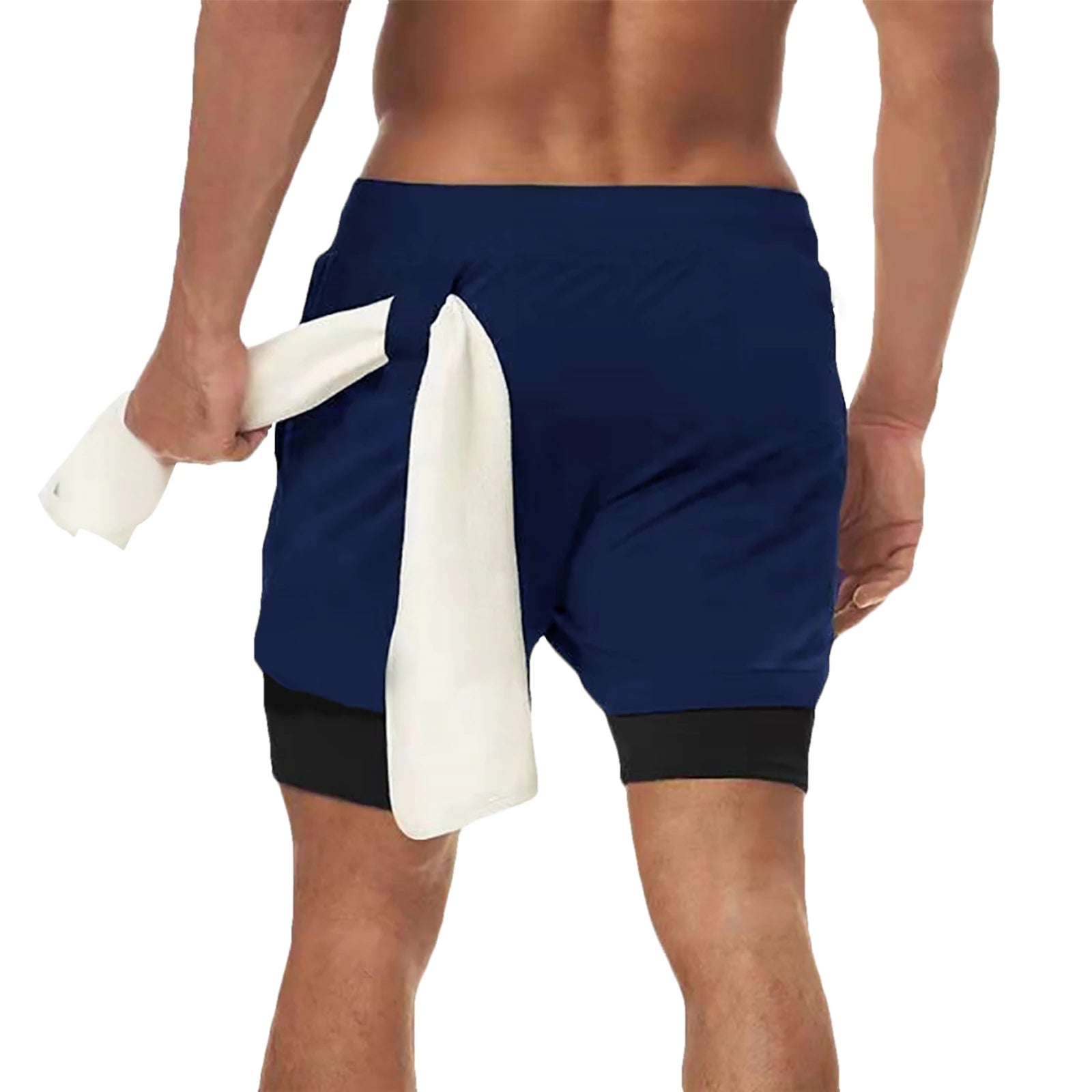 2-in-1 Quick Dry Sport Shorts