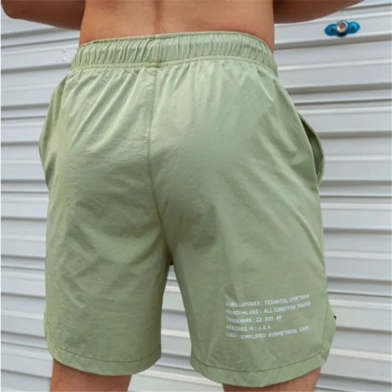 Men's Drawstring Gym Shorts