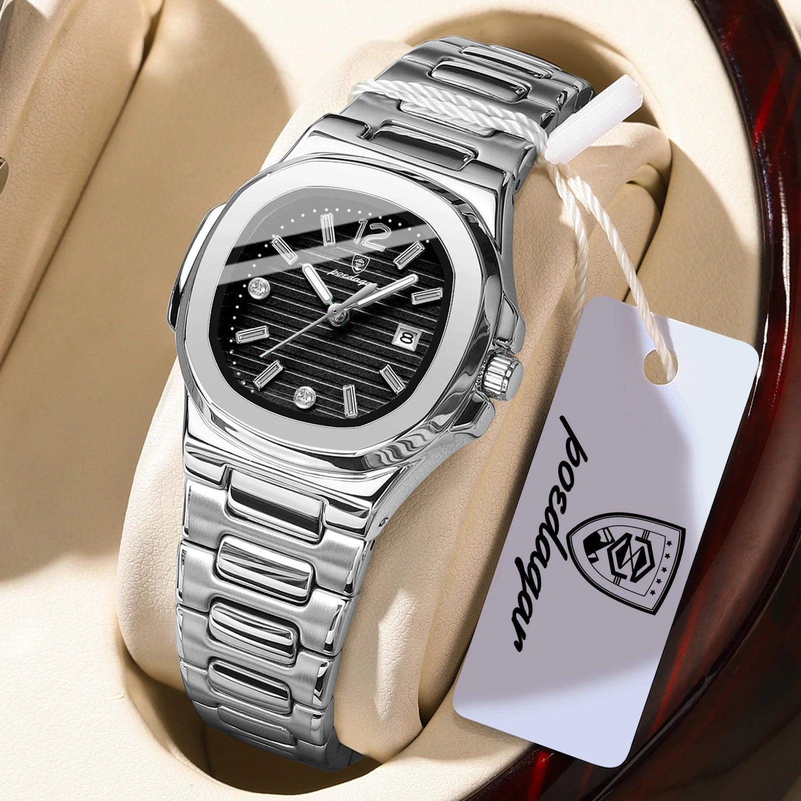 Luminous Square Quartz Watch