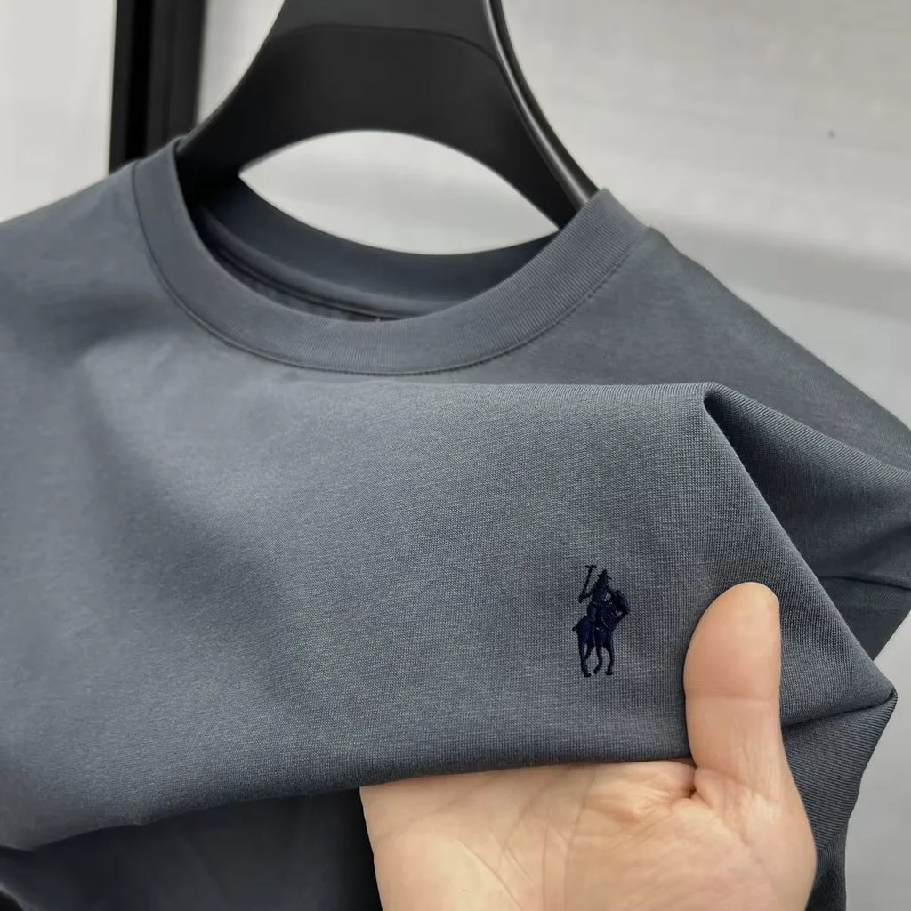 Pony Embroidery Cotton Tee