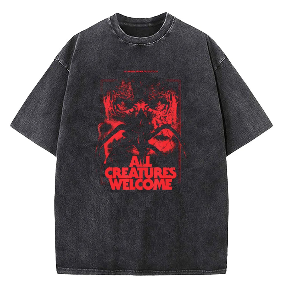 Demogorgon Vintage Washed Graphic Tee