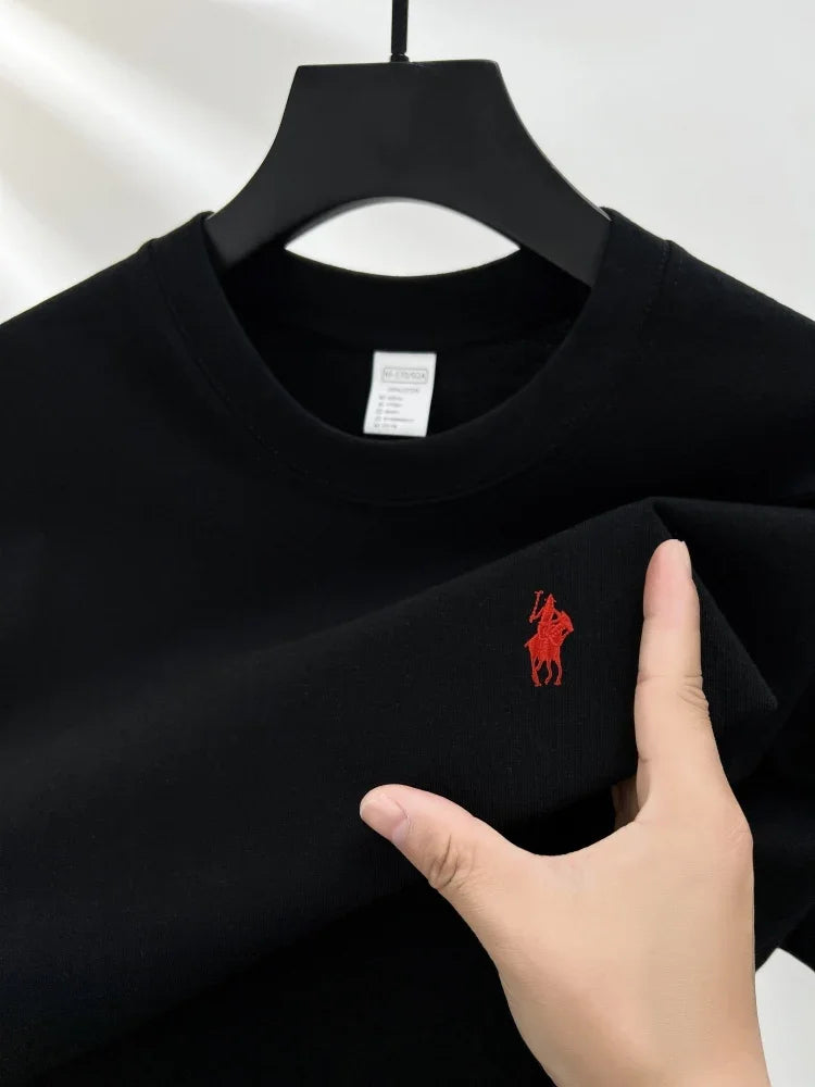 Pony Embroidery Cotton Tee