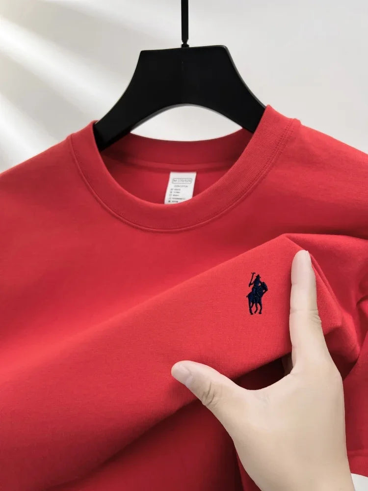 Pony Embroidery Cotton Tee
