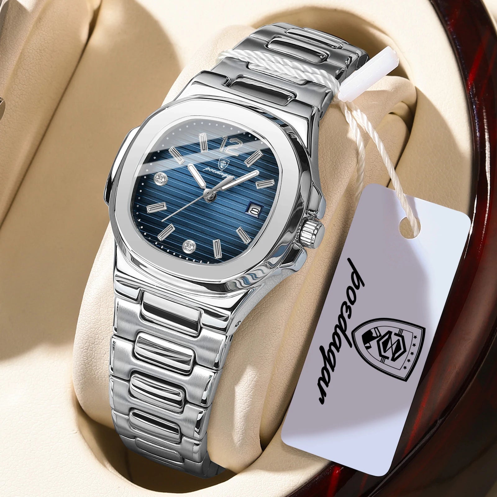 Luminous Square Quartz Watch