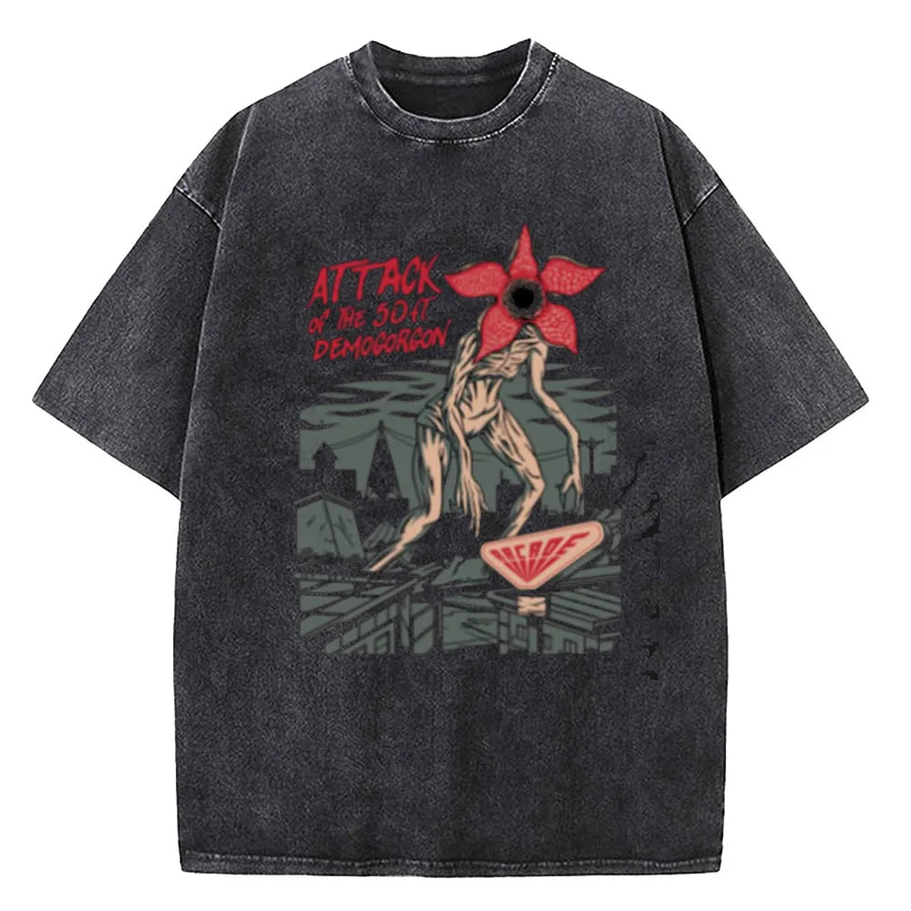 Demogorgon Vintage Washed Graphic Tee