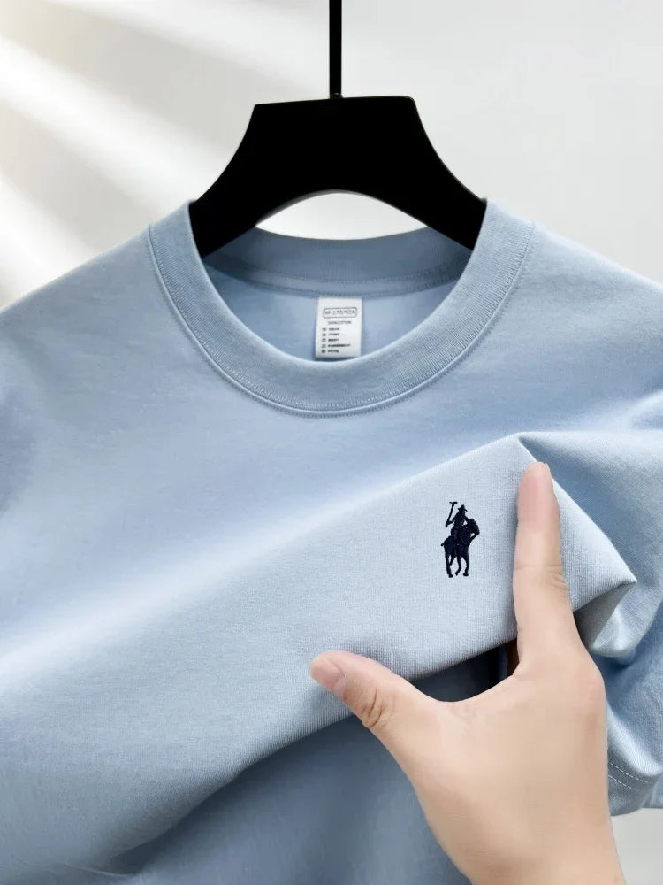 Pony Embroidery Cotton Tee
