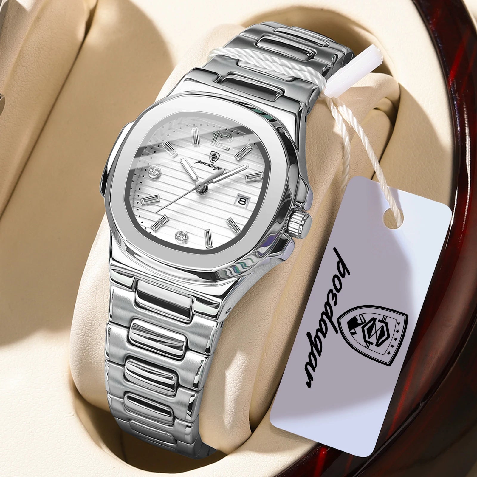 Luminous Square Quartz Watch