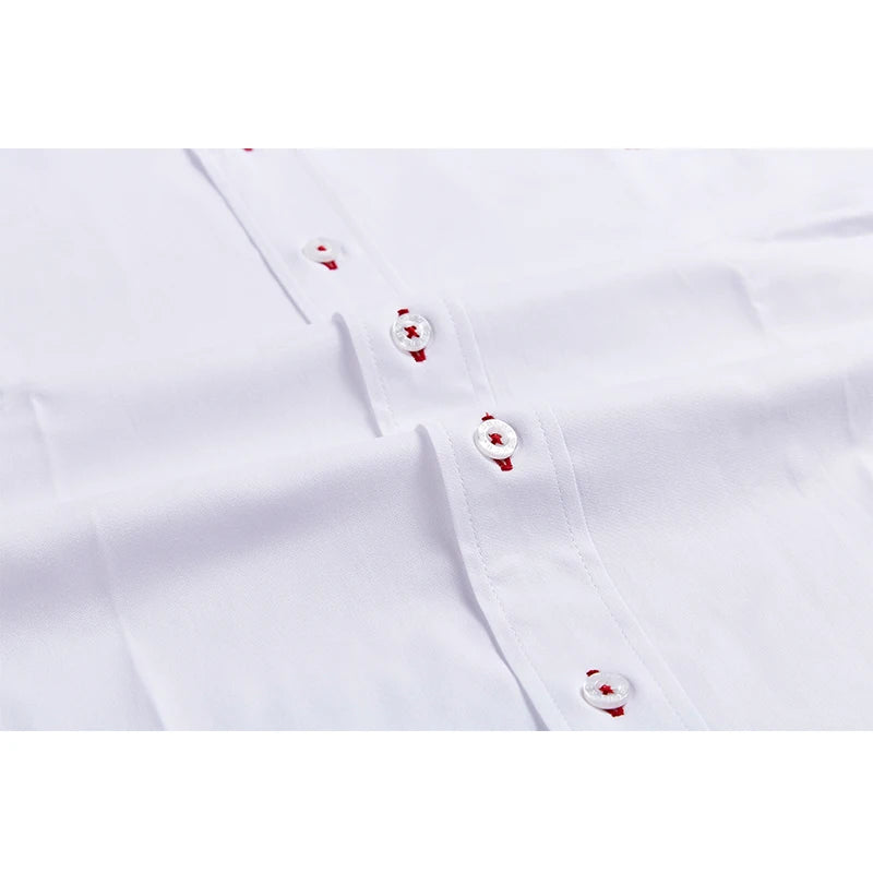 Slim Fit Cotton Long Sleeve Shirt
