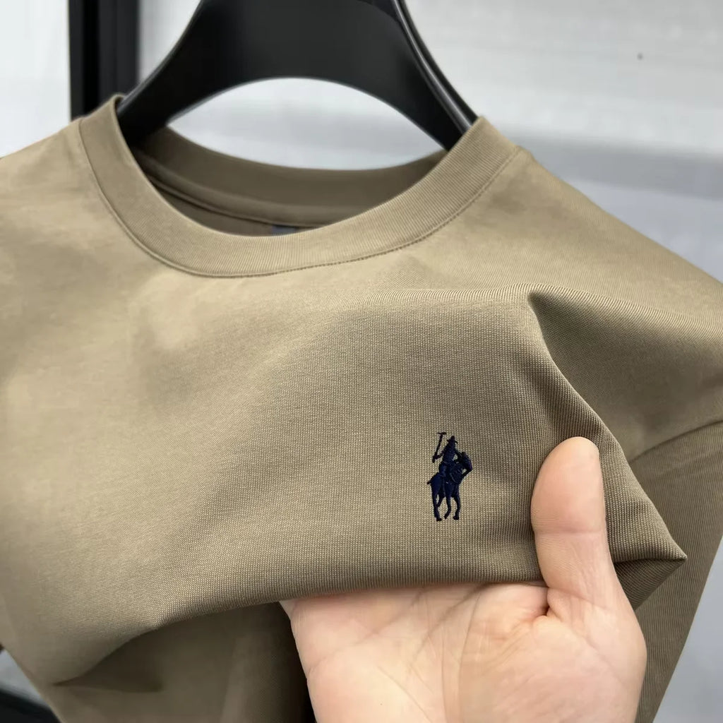 Pony Embroidery Cotton Tee